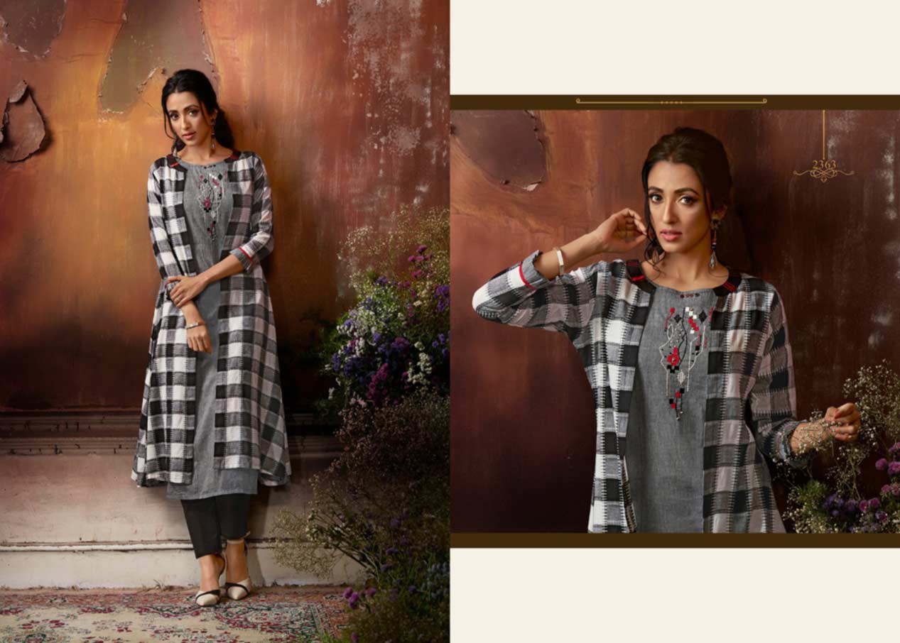 High Line Cotton Print Shrug Kurti Catalog High Line Cotton Print Shrug Kurti Catalog